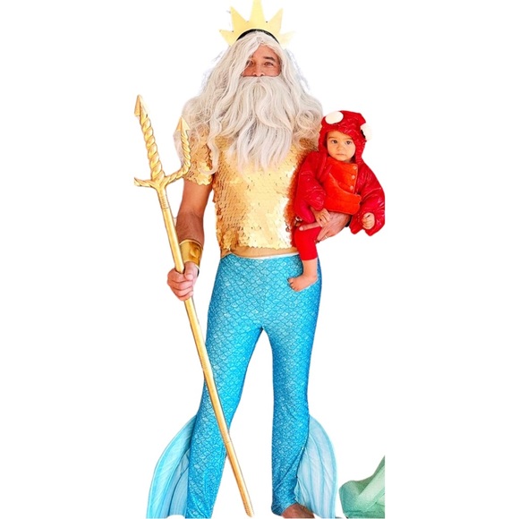 King Triton costume, men’s M - Picture 1 of 16